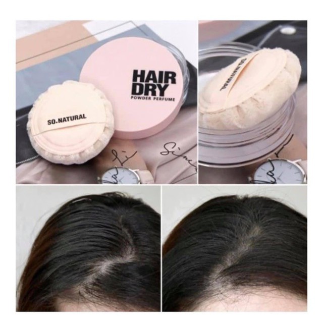PHẤN TÓC HAIR DRY NƯỚC HOA SANG CHẢNH LÀM PHỒNG CHÂN TÓC