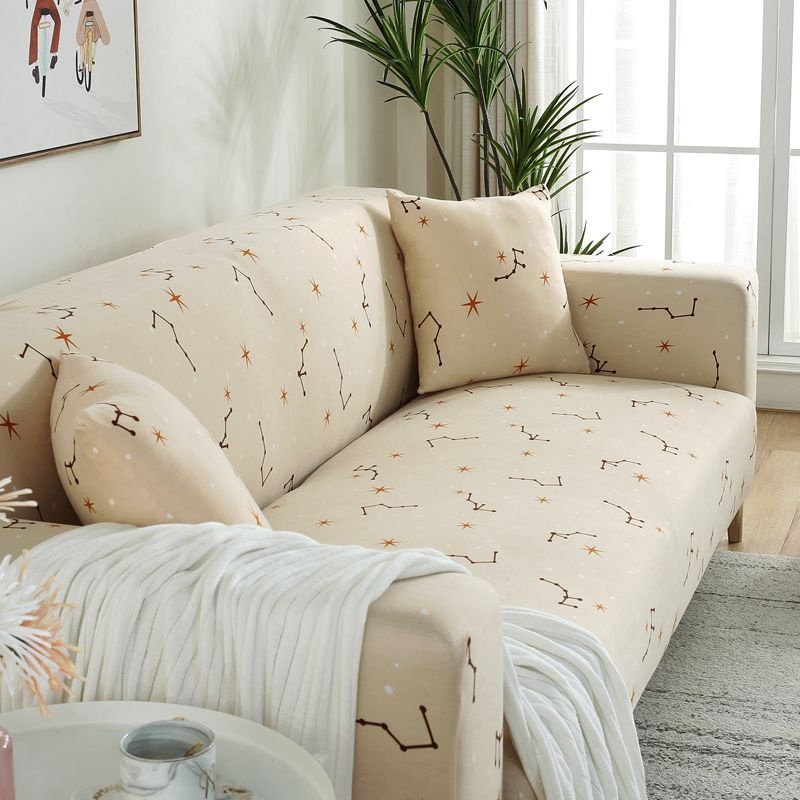 Vỏ Bọc Ghế Sofa Co Giãn Chống Trượt Thiết Kế Đơn Giản