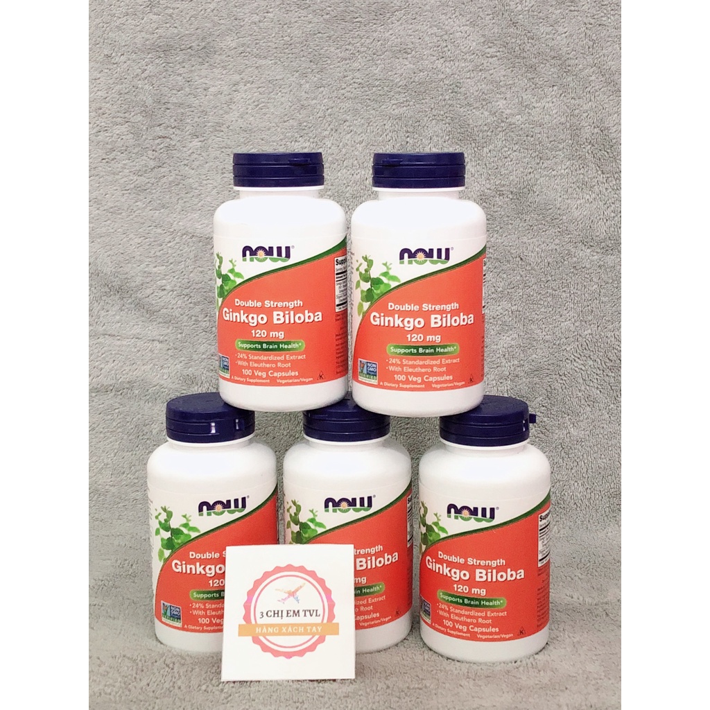 Viên uống bổ não Ginkgo Biloba 120mg của Mỹ