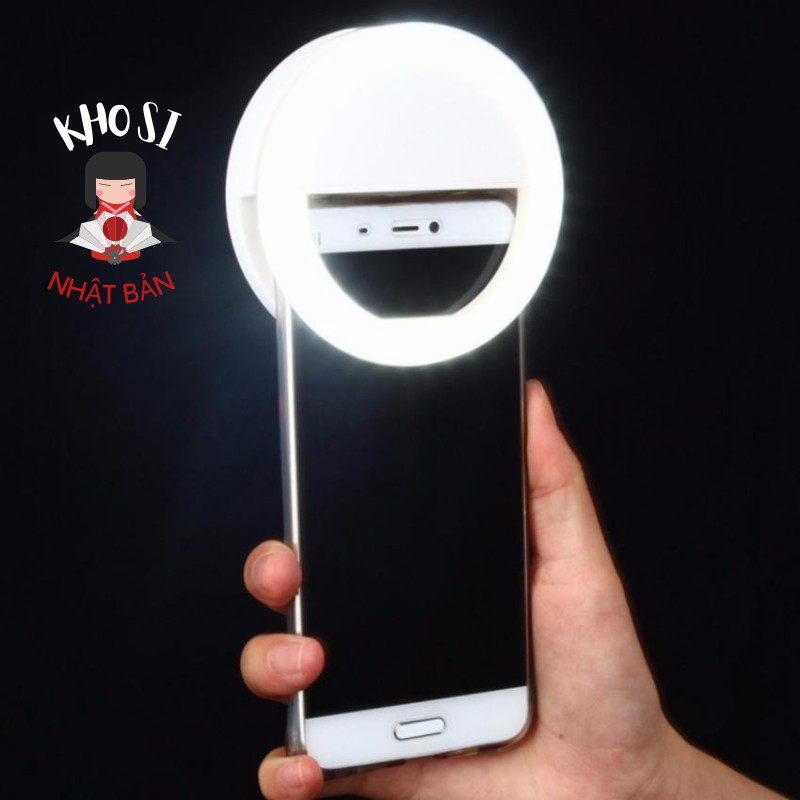 ĐÈN LED SELFIE CHO ĐIỆN THOẠI SMARTPHONE - LÊN HÌNH LUNG LINH, DA ĐẸP HẾT CỠ