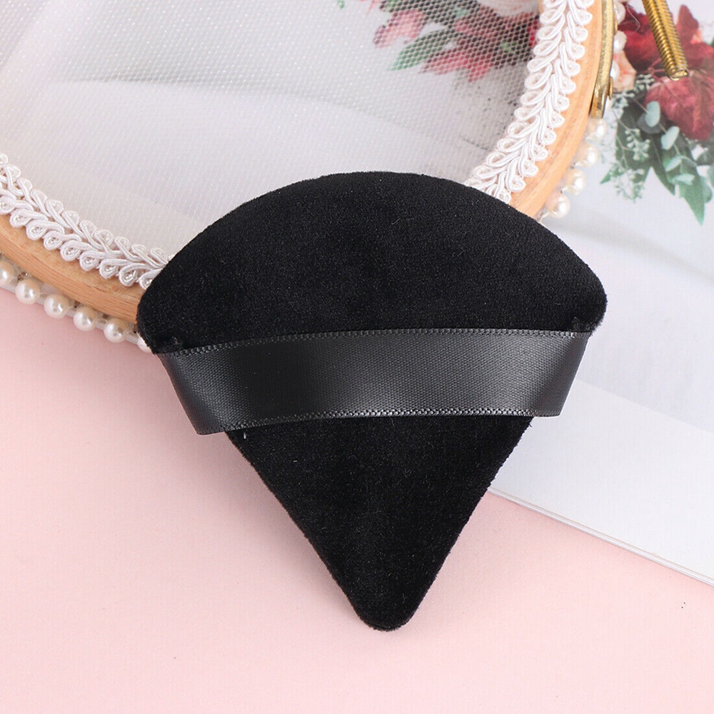 Bộ 2 Mút Trang Điểm Hình Tam Giác Mini Mềm Mại Có Thể Giặt Được Cho Người Mới Bắt Đầu