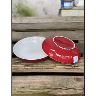 Đĩa sâu lòng màu vàng siêu đẹp size 20