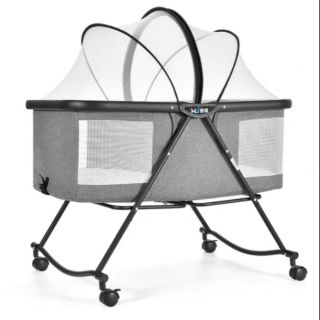 Giường Nôi cho bé xếp gọn chịu lực cực tốt lên đến 35kg