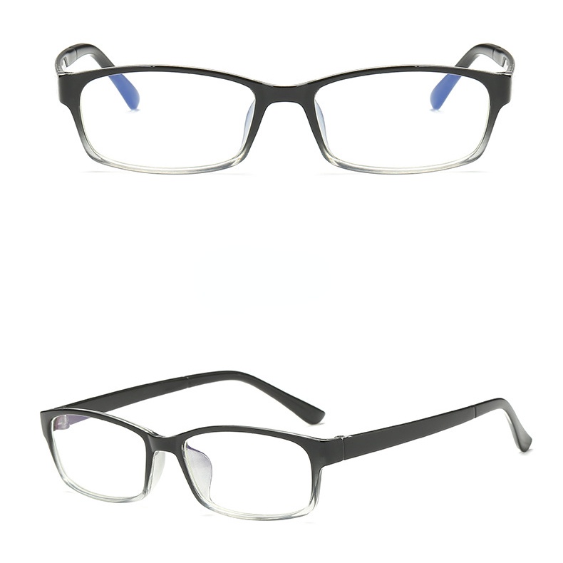 【0-600°】【Hàng Có Sẵn】Kính Cận Gọng Nhựa Chống Bức Xạ Ánh Sáng Xanh Dương Cho Nam Và Nữ