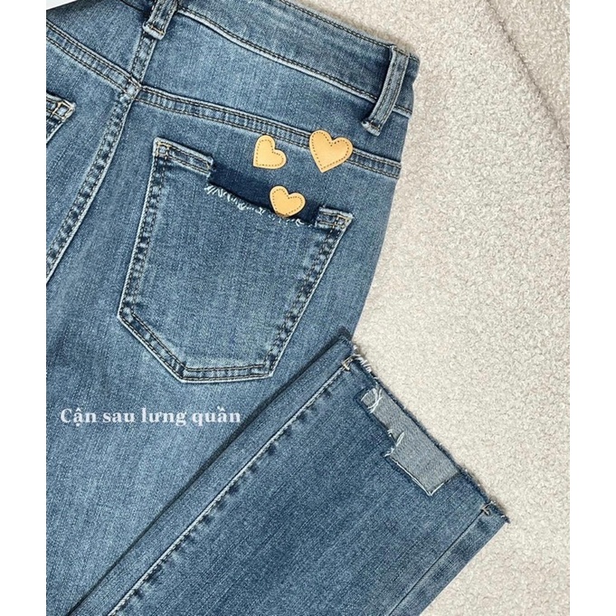 Quần Jeans Suông Tim