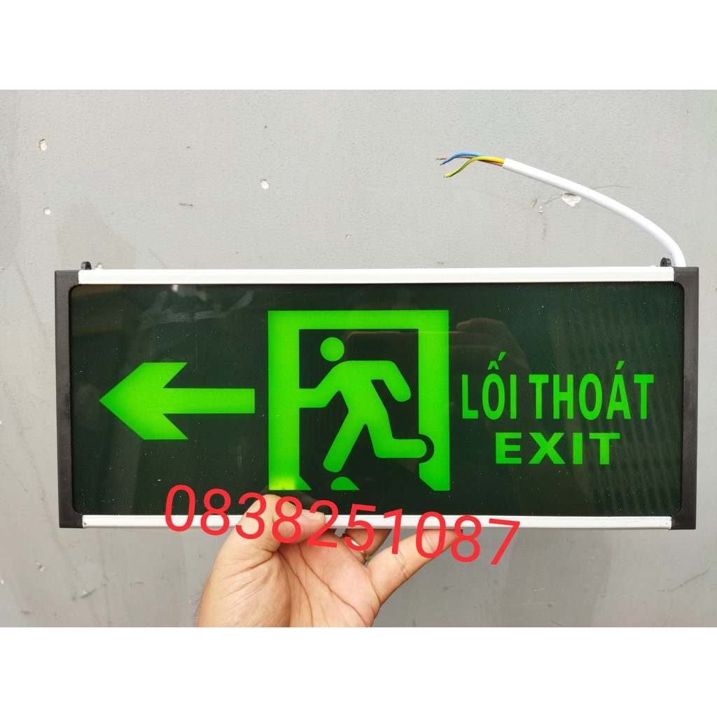 Đèn Led EXIT Đèn Thoát Hiểm 1 mặt Và 2 Mặt- Rẽ Trái,Phải CAM KẾT CHẤT LƯỢNG SẢN PHẨM VÀ DỊCH VỤ TỐT NHẤT