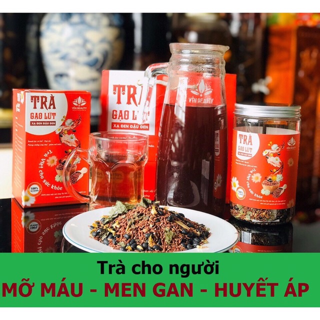 Trà Gạo Lứt Đậu Đen Bình An