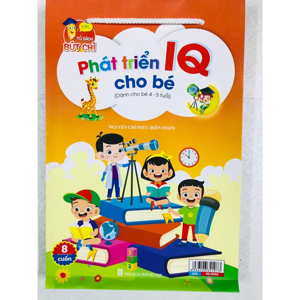 Sách - Combo Bộ Phát Triển IQ Cho Bé 4-5 Tuổi