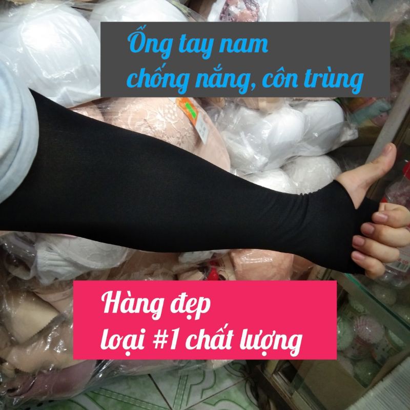 Ống Tay Chống Nắng Nam | Ống Tay Chống Côn Trùng Đốt | Hàng Loại 1 Dày Đẹp