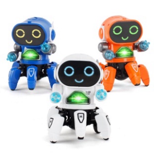 Đồ Chơi Trẻm Em Robot Dancer Nhảy Múa phát sáng Cho Bé Trai, Bé Gái,Có Đèn Có Nhạc Giả Trí