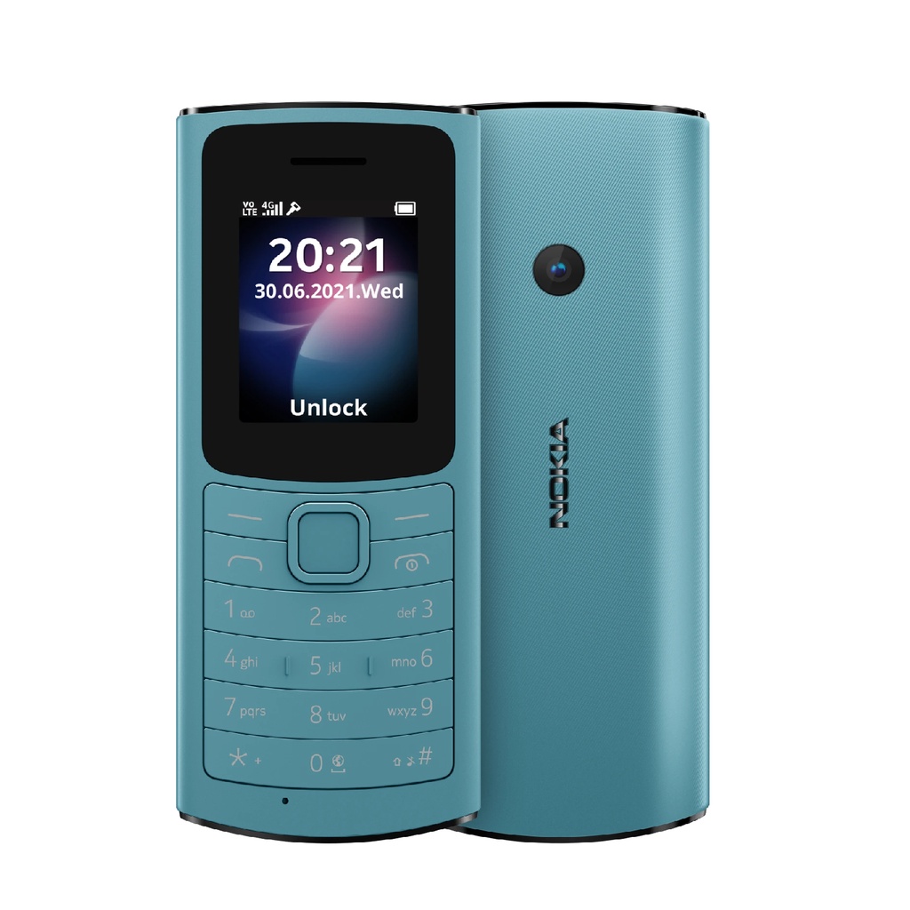 [Mã 2611DIENTU500K hoàn 7% xu đơn 300K] Điện thoại di động Nokia 110 4G TA-1376 DS VN Đen (Black)_16LYRB21A02B_2021 | BigBuy360 - bigbuy360.vn