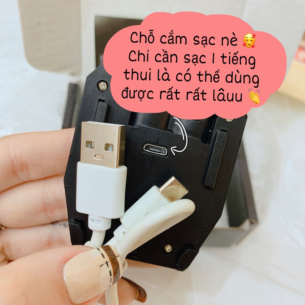 Đèn led gắn xe, đèn led trang trí laser không dây hình hoạt hình gắn cửa xe hơi xe máy