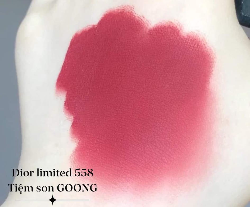 [Rẻ vô địch] [Bill đầy đủ] Son DIOR ROUGE VELVET LIPSTICK màu 558 (Limited) PHIÊN BẢN MỚI NHẤT 2021 SIÊU ĐẸP