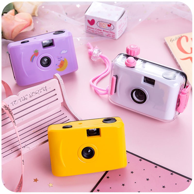 quà tặng ngày học sinh máy ảnh Vibrato point-and-shoot phim trẻ em HD retro chống thấm nước có thể chụp tùy chỉnh | BigBuy360 - bigbuy360.vn