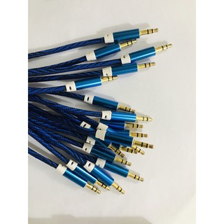 Jack âm thanh 2 đầu 3.5 bọc dù - Best Mobile