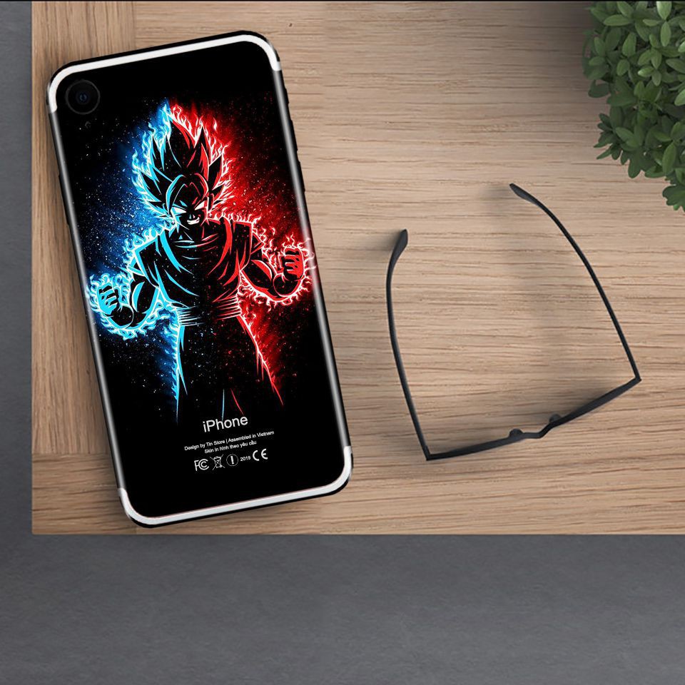 Miếng Dán Skin Điện Thoại ❤️ In Hình Goku Cho Iphone 6/ 7/ 8/ X/ XS/ 11/ 11 Pro Max Và Các Dòng Máy Android