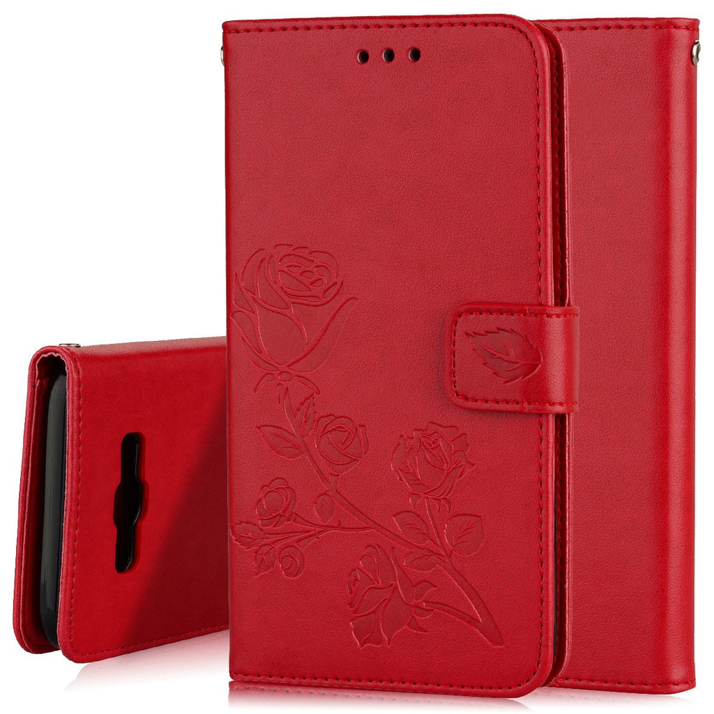 For Samsung J1 J3 J5 J7 2016 S3 J1mini J2 prime 3D Embossed Flower Leather case | BigBuy360 - bigbuy360.vn