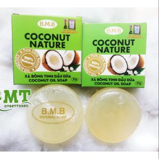 Xà bông dừa thiên nhiên B.M.B (1 cục)