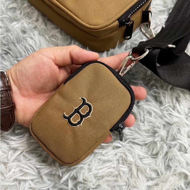 ✅ [ HÀNG MỚI VỀ ] Túi Đeo chéo NY MONOGRAM JACQUARD MINI CROSSBODY BAG BLACK | HÀNG XUẤT DƯ XỊN 1:1 | ẢNH THẬT SHOP CHỤP