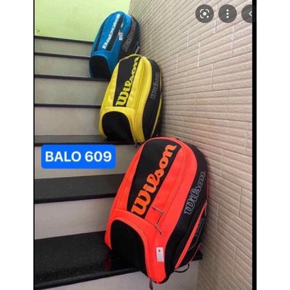 [RẺ NHẤT] Balo Thể Thao Balo Wilson Tennis Mã 609 - Hàng Chuẩn Việt Nam