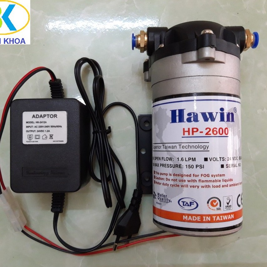 Máy Phun Sương - Tưới Lan Hawin 1,6L Hp 2600