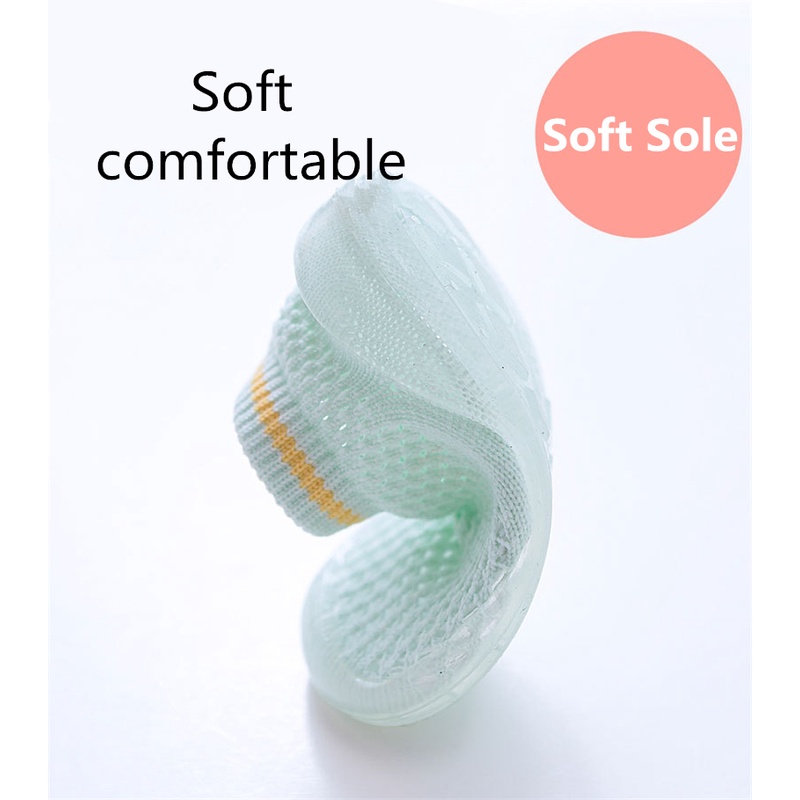 Giày Sneaker Đế Mềm Cho Bé Gái Sơ Sinh
