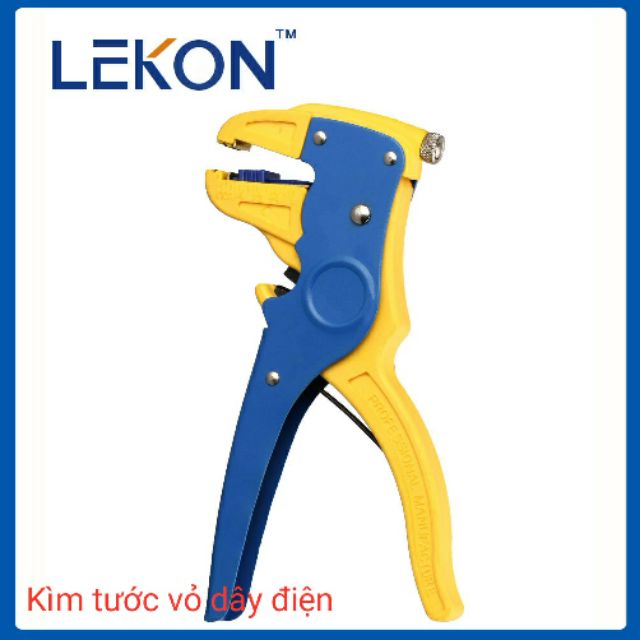 Kìm tuốt vỏ dây điện LEKON