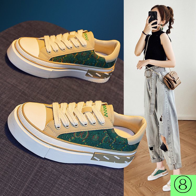 Giày Thể Thao Canvas Đế Dày Cổ Thấp Mẫu Mới 2022 Thời Trang Mùa Hè Cho Nữ