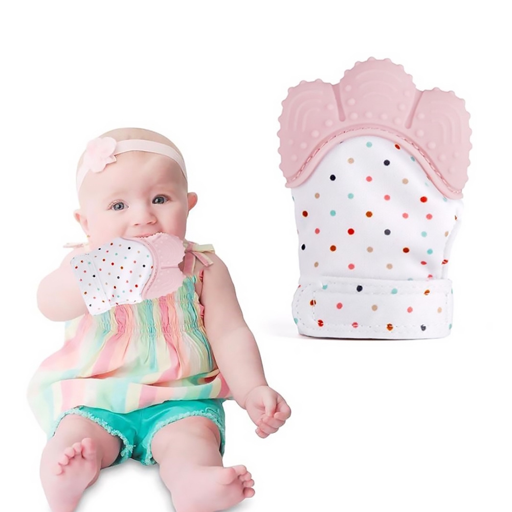 Găng Tay Silicone Nhiều Màu Cho Bé