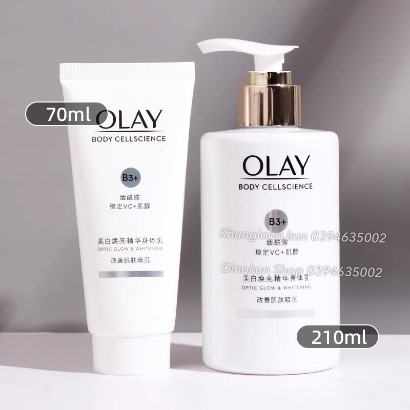 Dưỡng trắng da Olay B3 Retinol Vitamin C sáng da và cung cấp độ ẩm nuôi dưỡng làn da giúp da sáng khoẻ