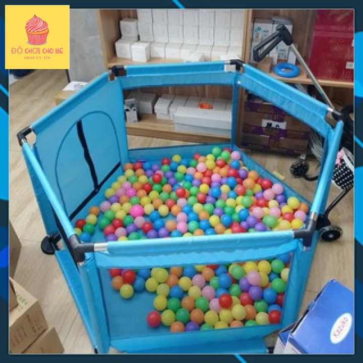 QUÂY CHƠI BÓNG CHO BÉ TẶNG KÈM 10 BÓNG NHỰA
