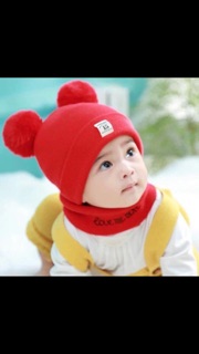 Bộ khăn mũ cho bé trai bé gái