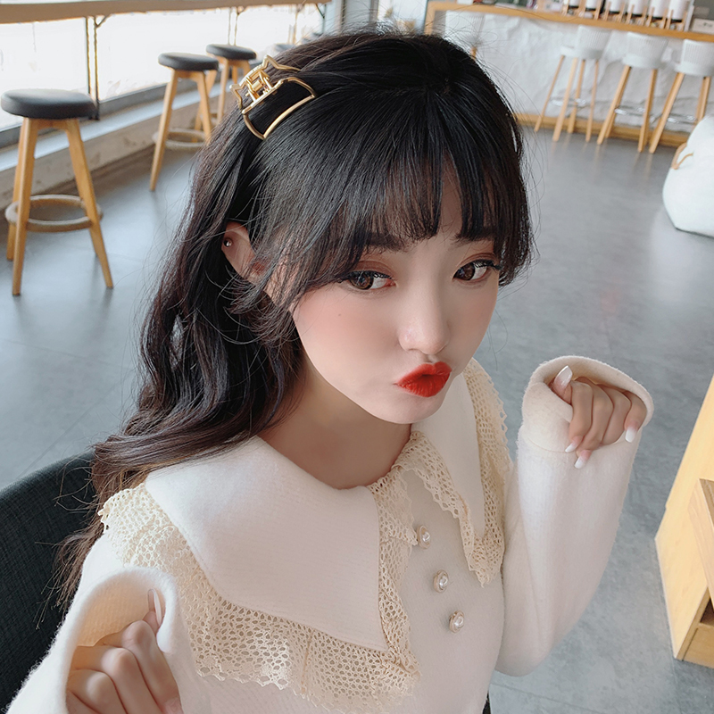 Kẹp tóc kim loại kiểu dáng xinh xắn dễ thương