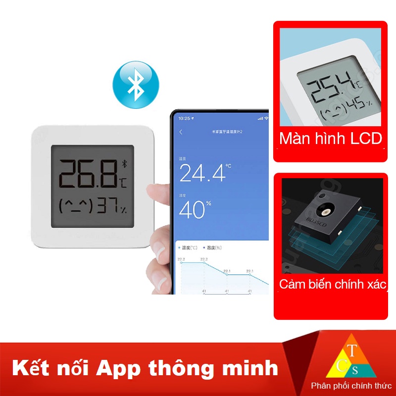 Ẩm kế thông minh gen2 Xiaomi Mijia