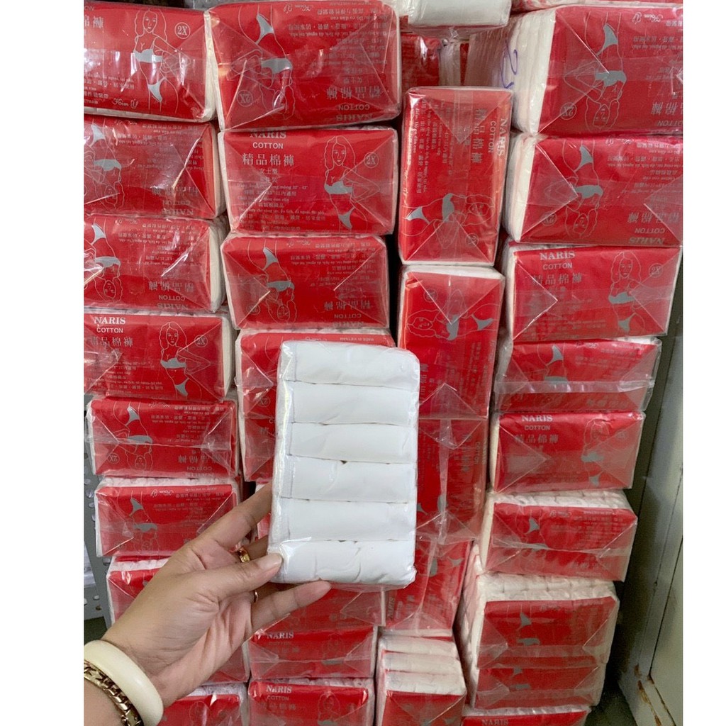 Khách Sĩ 60 Quần Lót Giấy Cotton, Dùng 1 Lần, Đáy Quần 2 Lớp, Dùng Khi Đi Du Lịch, Mẹ Bầu Đi Sinh