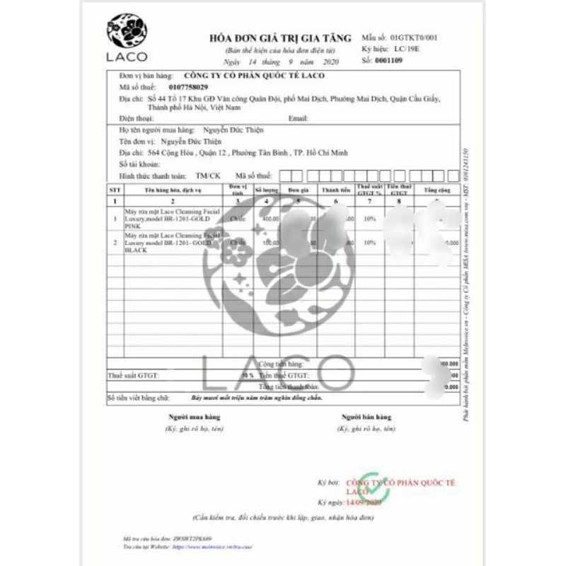 NƯỚC HOA LACO Mini 7ML - EAU DE PARFUM | BigBuy360 - bigbuy360.vn