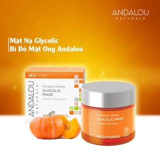 MẶT NẠ SÁNG DA BÍ ĐỎ MẬT ONG ANDALOU PUMPKIN HONEY GLYCOLIC MASK