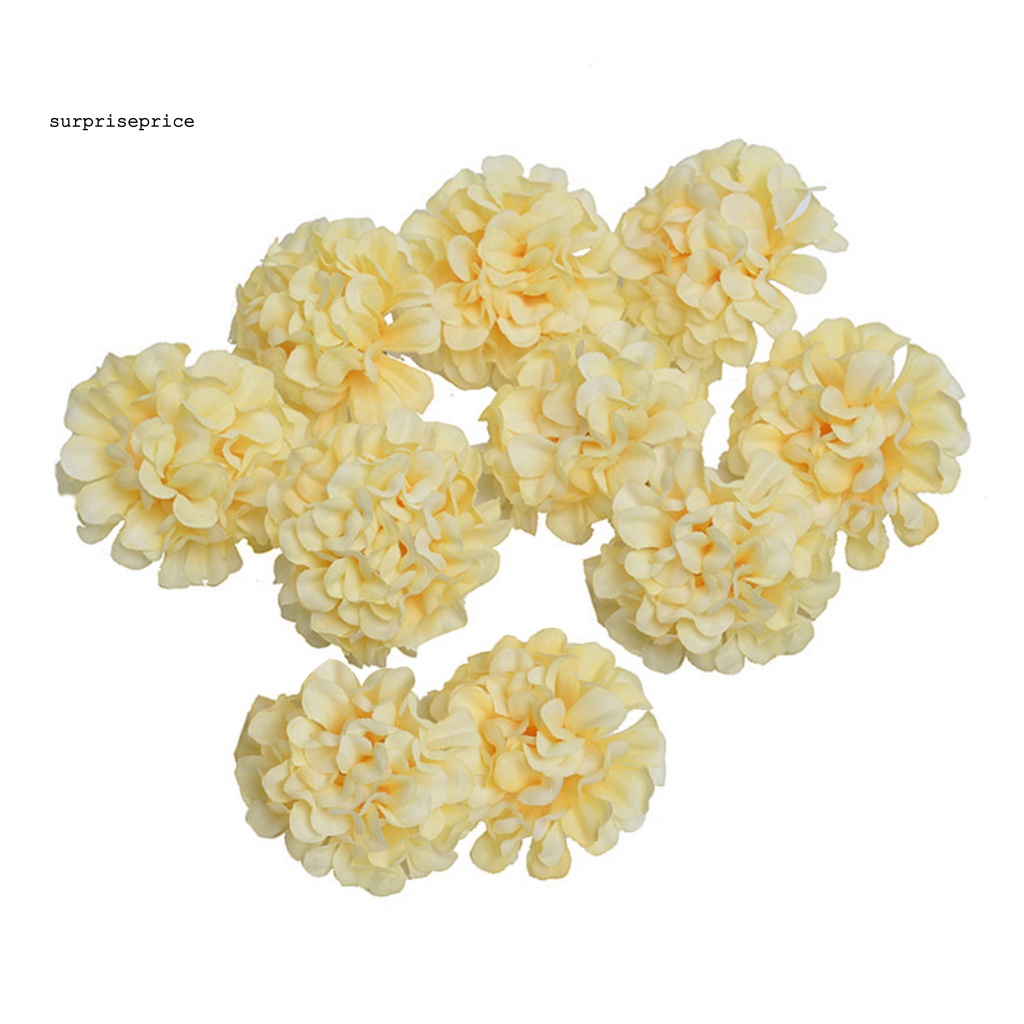 Set 10 Bông Hoa Cẩm Tú Cầu Giả Dùng Trang Trí