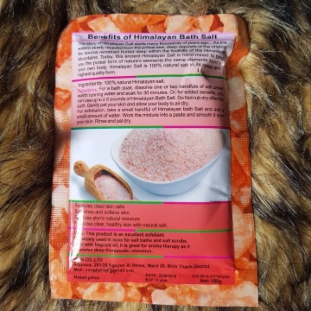 MUỐI TẮM HYMALYA