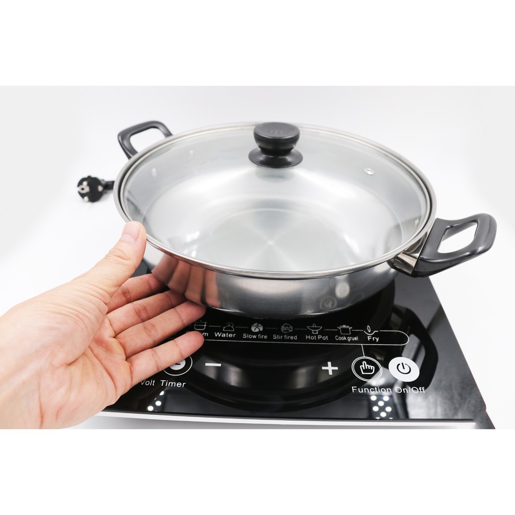 Bếp từ đơn cảm ứng cao cấp Hitachi DH-15T7 2200W ( tặng kèm nồi )