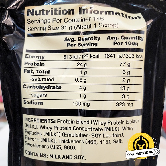 GOLD STANDARD 100% WHEY - SỮA BỔ SUNG PROTEIN HỖ TRỢ PHÁT TRIỂN CƠ BẮP
