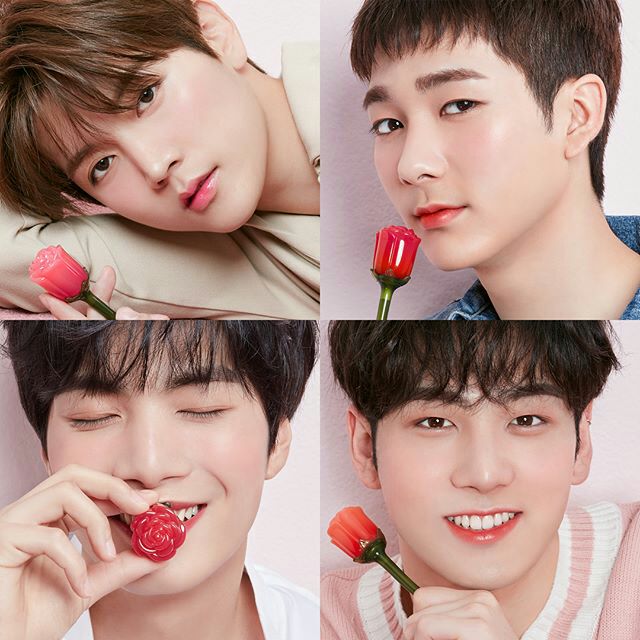 Son hoa hồng Labiotte Flomance Lip Color Shine🌹🌹 | BigBuy360 - bigbuy360.vn