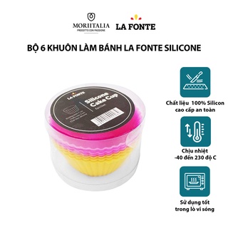 Khuôn bánh La Fonte Silicone 6 cái Moriitalia YY21894