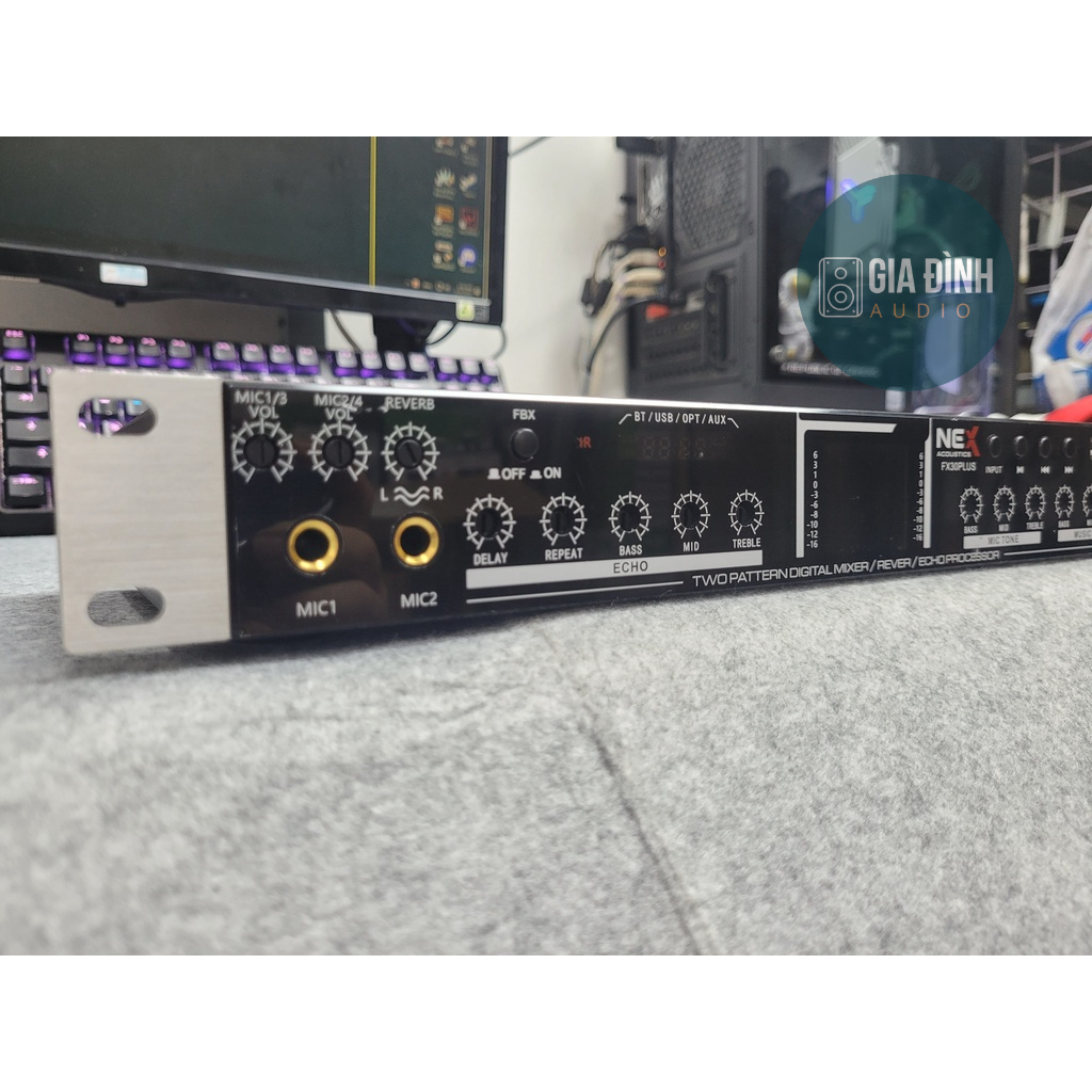 Vang cơ chống hú Nex FX30 Plus sử dụng công nghệ dịch tần số giảm hú rít