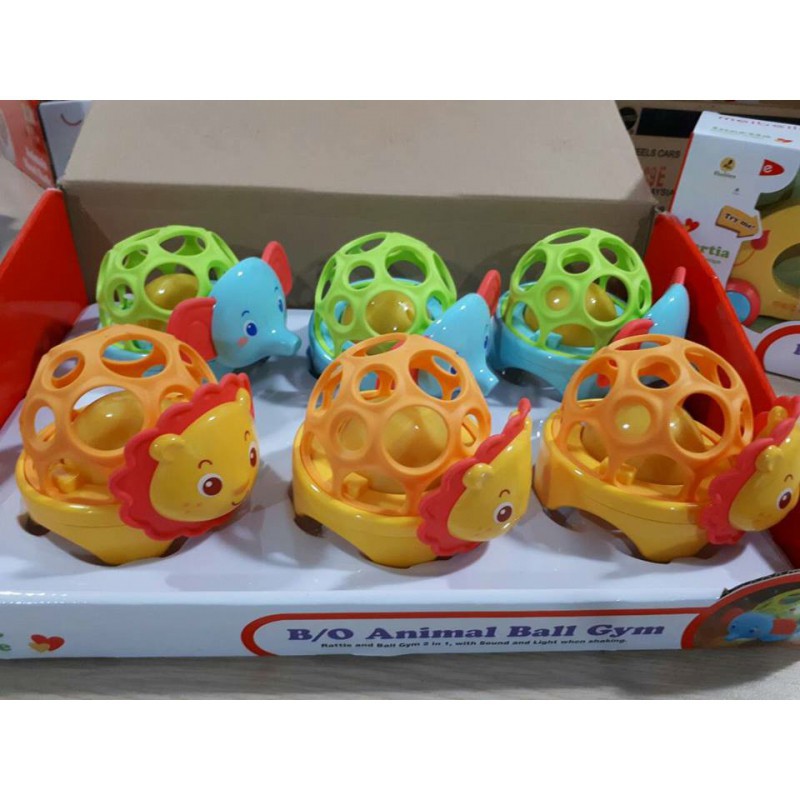 Bóng lục lạc mềm phát đèn nhạc Toyshouse - 01504