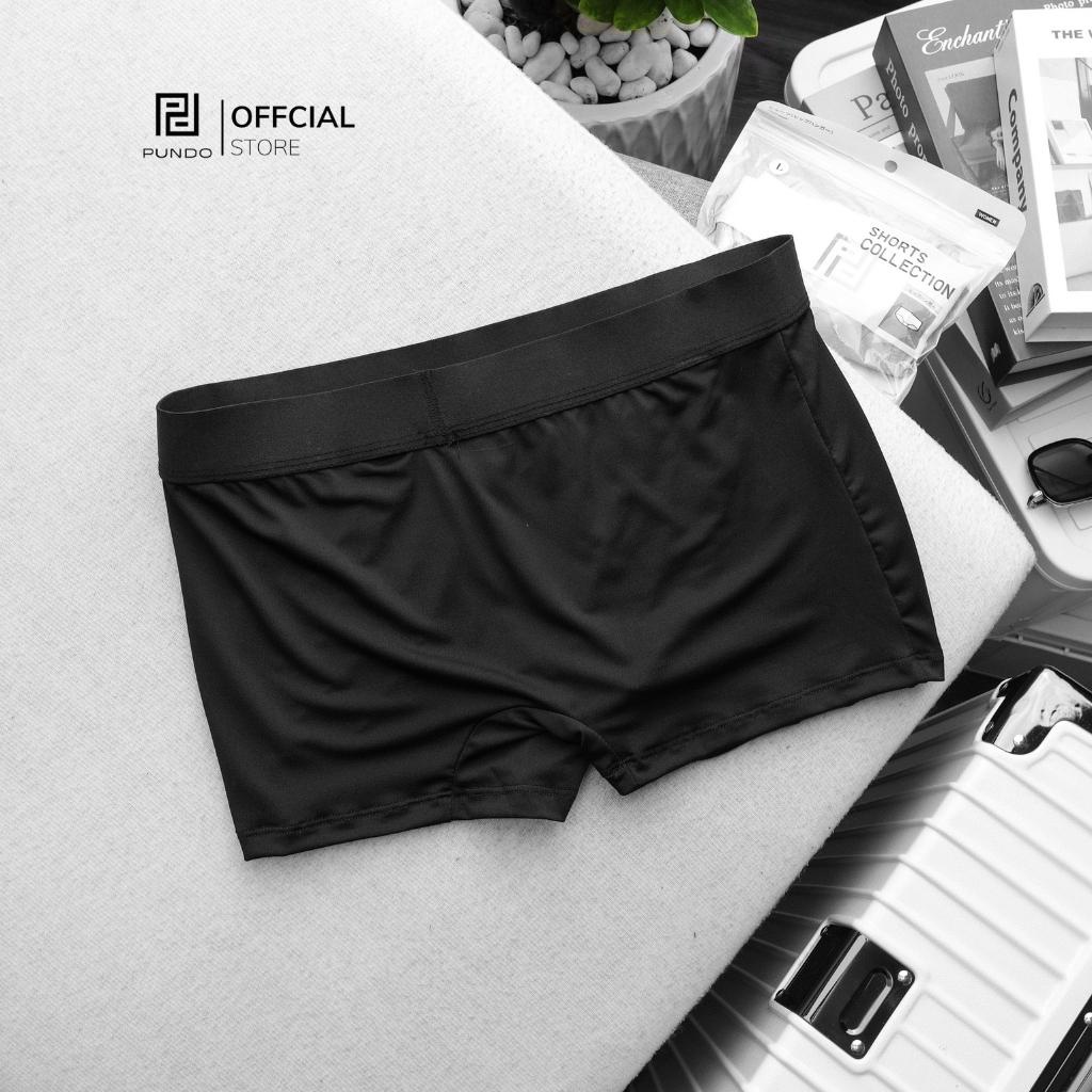 Quần boxer nam PUNDO chất cotton cao cấp co giãn 4 chiều thoải mái thấm hút tốt QLPD04