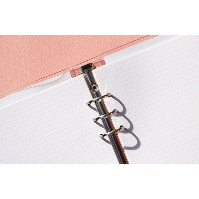 [BE ON D] Refill A5 grid hồng (60 tờ)