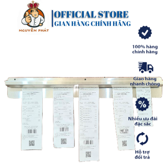 Thanh kẹp bill, order menu hóa đơn đủ size 60cm, 90cm dùng cho nhà hàng, quán ăn, văn phòng - Dụng Cụ Pha Chế Đà Nẵng