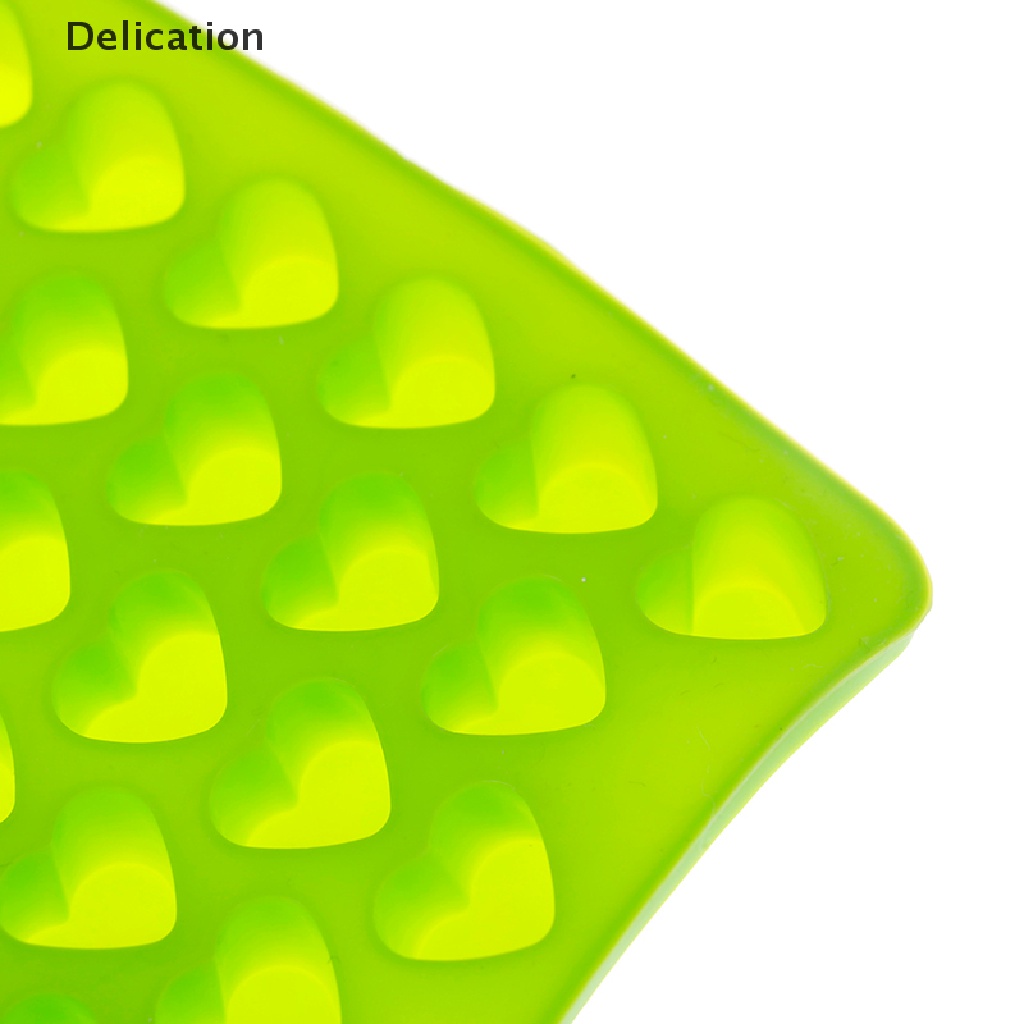 Khuôn Silicone Làm Sô Cô La 55 Ô Trái Tim mini