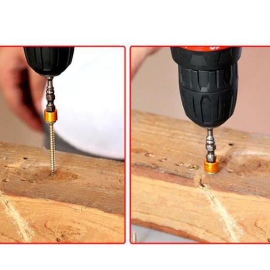 Đầu bắt vít nam châm, đầu bắt vít có đệm nam châm chống rơi, toét vít